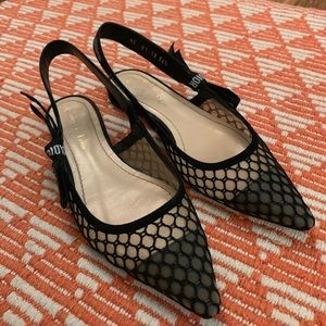 ‼️ SALE ‼️ Dior J’adior Suede Mesh Flats